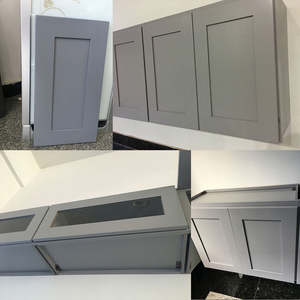 Diseños de gabinetes de cocina modulares asequibles de melamina, PVC y madera con chapa moderna de lujo de fabricante vietnamita - Product Image 6