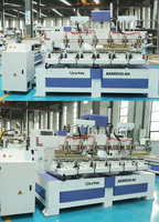 Machine de fraisage CNC pour raquettes de padel, routeur CNC 6, 8 ou 12 têtes pour la fabrication de surfaces de raquettes de beach tennis