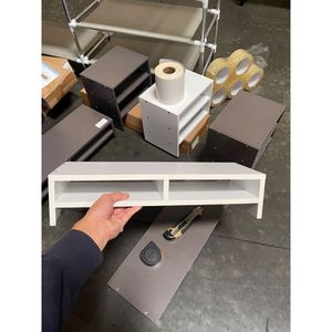 Sorvegliatore a 2 livelli con montante da 20 pollici Organizer Desktop con K per ufficio domestico MDF in materiale portatile - Product Image 4