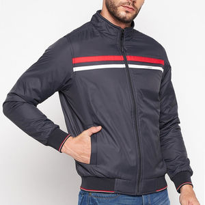 Veste Bomber pour hommes à prix réduit Blouson bombardier confortable au design personnalisé Blouson bombardier en tissu confortable - Product Image 2