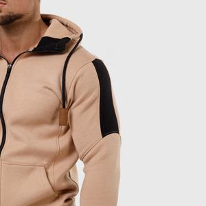 Chándal con logotipo personalizado para hombre 2023, elegante tela de alta calidad de algodón 100% para conjuntos transpirables de invierno - Product Image 5