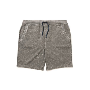 Logo personnalisé Short délavé à l'acide pour hommes 100% coton motif solide Style décontracté bonne qualité - Product Image 4