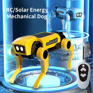Kit de Robot Perro Interactivo de Dos Ruedas con Chasis Diferencial Solar, de Plástico, para Armar, con Control Remoto, Juguete Educativo Creativo para Aprender - Product Image 5