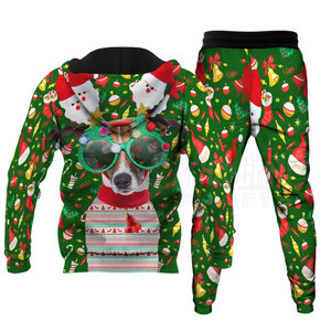 Chándales navideños de alta calidad para hombre, último diseño OEM, ropa ligera de invierno, gran oferta en tallas XXL XL, logotipo personalizable - Product Image 2