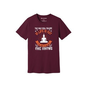 Camiseta informal de algodón 100% con impresión de temas de Buda en 3D, 12 opciones de color, 160-180, colocación de diseño personalizable GSM pesado - Product Image 2