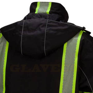 Chaqueta DE SEGURIDAD reflectante hecha a medida de alta calidad características impermeables directo de fábrica al por mayor - Product Image 5