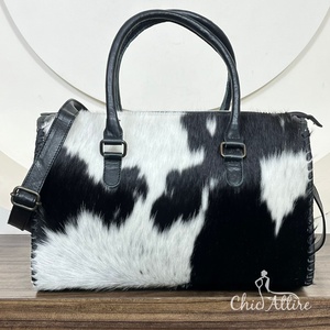 กระเป๋าดัฟเฟิลกระเป๋าหนังวัวทำมือสำหรับผู้ชายและผู้หญิงใหม่ล่าสุด - Product Image 1