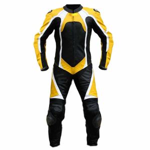Haute qualité Shadesdeportes SD-927 hommes en cuir véritable Logo personnalisé étanche Anti-UV manches longues course moto costumes pour - Product Image 1
