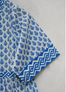 100% tela de algodón estampado de bloque de mano estilo Vintage bohemio Camis vestido cuello en V transpirable tamaño XS para adultos - Product Image 3