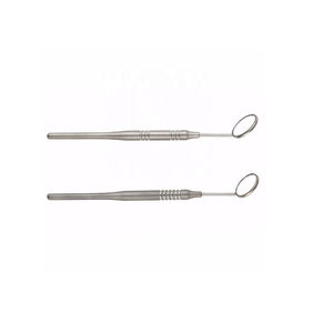 Espejo de boca dental de acero inoxidable con mango, herramienta de espejo de examen dental profesional, boca dental reutilizable a la venta - Product Image 1