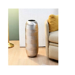 Vente chaude 3 pièces en aluminium naturel rond pot de plante jardinière de jardin ensemble au taux de gros pour la maison hôtel - Product Image 5