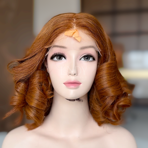 Bouncy Customized Color <b>Wigs</b> From Real Human Hair Vietnamese Hair With Wholesale Price - Product Image 2