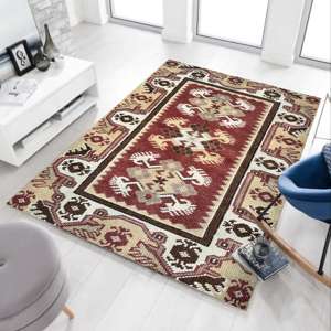 Tapis imprimé de style vintage, petit tapis, tapis de sol doux, design traditionnel, tapis doux non tissé - Product Image 5