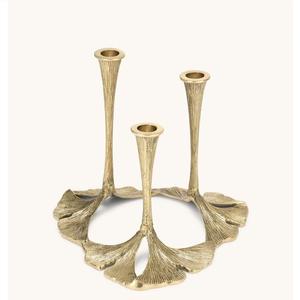 Portavelas de Metal para decoración del hogar, candelero para iluminación y juego, portavelas decorativo con acabado antiguo elegante - Product Image 1