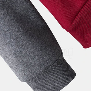 Pull personnalisé de haute qualité sweat à capuche pour hommes hiver rue mode vêtements polyester/coton brodé techniques - Product Image 6