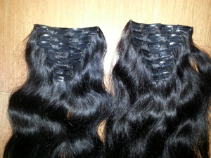 Venta caliente 100% Extensiones de cabello humano Remy vietnamita virgen con clip Cabello afro de alta calidad a precio competitivo - Product Image 4