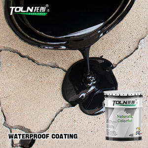 Reparación de fugas a base de agua Revestimiento impermeable de poliuretano Aplicación de cepillo fácil <span class=keywords><strong>Pintura</strong></span> de techo resistente a la intemperie - Product Image 1