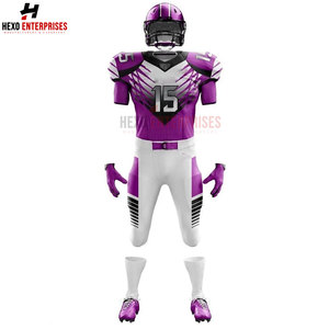 Nouvel arrivage d'uniforme de football américain pour hommes uniforme de football américain à séchage rapide pour adultes uniforme de football américain de haute qualité - Product Image 3