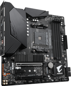 เมนบอร์ด GIGABYTE B550M-<span class=keywords><strong>AORUS</strong></span>-<span class=keywords><strong>PRO</strong></span>-<span class=keywords><strong>P</strong></span> M-ATX ราคาประหยัด รองรับซีพียู AMD Ryzen 3000/5000 DDR4 สำหรับเดสก์ท็อป พร้อมพอร์ตแสดงผล HDMI - Product Image 4