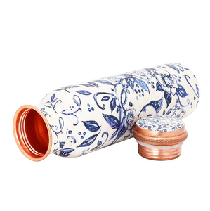 <b>Copper</b> Printed <b>Bottle</b> Handicraft Full Engraved <b>Copper</b> <b>Bottle</b> Made in India Premium Quality at Affordable Price - Product Image 2