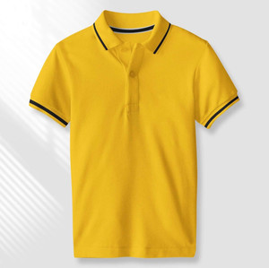 Patrón Polo de Golf para hombres Poliéster que absorbe la humedad de alta calidad y Spandex Ropa de golf Camisas elásticas de 4 vías para hombres - Product Image 4
