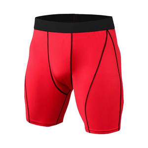 Short de compression personnalisable avec logo nouveau design pour homme Short de compression longueur spandex sous couche pour homme - Product Image 6