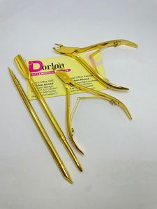 Dorlon 5.5ดันหนังกำพร้าที่ตัดเล็บสแตนเลสชุบทองคุณภาพระดับพรีเมี่ยม "เครื่องมือทำเล็บที่มีสีปรับแต่งได้ - Product Image 4