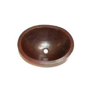 Nouvel arrivage Éviers de cuisine de haute qualité en cuivre martelé carrés personnalisés Bassins de luxe en métal et cuivre - Product Image 2