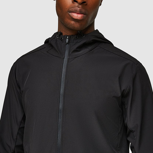 Custom <b>Men's</b> Sports <b>Jacket</b> New Design Windbreaker for Spring Autumn Full Zipper Logo Breathable Fitness Sportswear - Product Image 2
