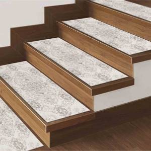 Tapis imprimé à motifs ethniques, tons doux et apaisants, design moderne et élégant, facile à nettoyer, tapis fin pour marches d'escalier, Gobelin - Product Image 4