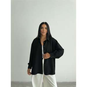 Chemise en tricot noire OTTO MAN - Product Image 4