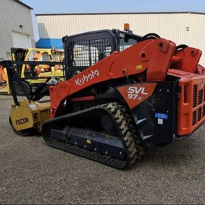 รถตักล้อยางตีนตะขาบประสิทธิภาพสูง Kubota SVL97-2 พร้อมชุดอุปกรณ์สำหรับงานป่าไม้  พร้อมเครื่องบดไม้  จัดส่งรวดเร็ว - Product Image 3