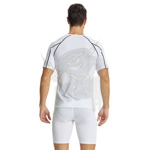Chemises d'entraînement de compression pour hommes T-shirts athlétiques à manches courtes Gym Running Training Sports Quick Dry jogging wear - Product Image 2