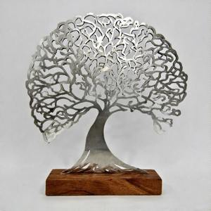 LeafLoom EternaBloom, escultura de árbol de Metal decorativa hecha a mano para el hogar y la Oficina - Product Image 1