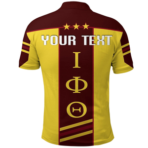 เสื้อโปโล iota phi theta 1963ผู้ชายปักลายภาษากรีกเสื้อผ้าพี่น้องไอวี่ลีก - Product Image 2