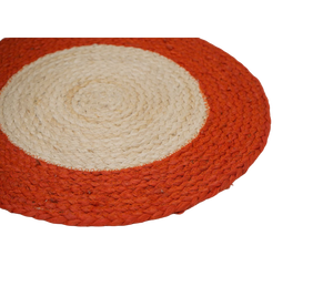 Set de table en jute tressé 40 x 40 cm, fait main, écologique, pour table à manger, vaisselle, vente en gros, export en vrac - Product Image 1