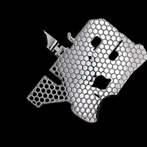 Pendentif personnalisé en argent 925 avec moissanite, style hip-hop, bijoux de rappeur avec nom, fabriqué par Hip Hop Jewelry - Product Image 3