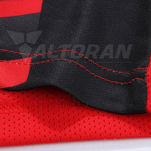 Uniforme de Fútbol para Hombre de Manga Corta, Transpirable, con el Último Diseño del Fabricante, Personalizado, 100% Poliéster - Product Image 3