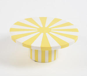 Base Redonda para Pastel de Resina con Plato y Servidor, Hecha a Mano, Antiadherente, Ecológica, Apta para Congelador, Solo Lavar a Mano, para Servir Pasteles con Cúpula - Product Image 1