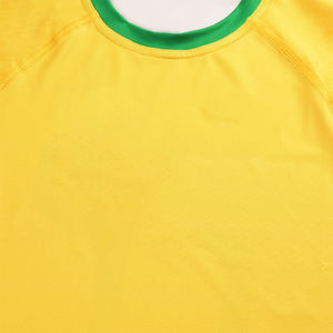 เสื้อรัดกล้ามเด็กสำหรับ BJJ MMA คุณภาพสูง ระบายอากาศได้ดี เป็นมิตรกับสิ่งแวดล้อม สีเหลือง คอกลม แขนครึ่งตัว ทรงเข้ารูป สวมใส่สบาย เหมาะสำหรับออกกำลังกาย - Product Image 6