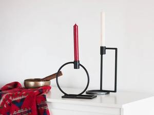 Portavelas de metal de calidad superior con diseño único, ideal para casas de estilo de granja a un precio asequible de la India - Product Image 2