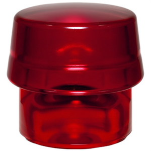 SIMPLEX Tête de marteau en plastique rouge de 50 mm, à face souple, avec un design unique - Product Image 3