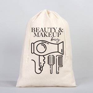 Pochette en tissu personnalisable 12 L x 16 H (30 cm x 40 cm) avec impression sérigraphique et broderie de logo pour vêtements, montres, artisanat, parfums - Product Image 5