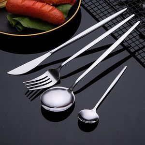 Ensemble de couverts en acier inoxydable de qualité supérieure pour les cuisines modernes, les hôtels, les restaurants et les maisons - Product Image 5