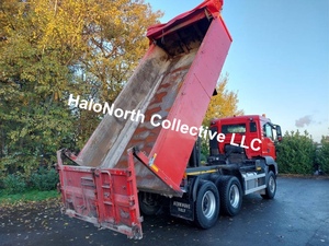 รถบรรทุกดีเซลสำหรับงานหนัก2011คน TGS 33.400 6X4กล้องหลังรถบรรทุกขนาดยุโรป6ยูโร2 30ตันซ้ายขวา - Product Image 3