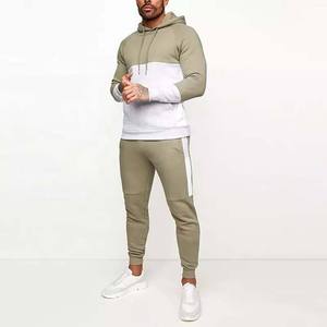 Ensemble survêtement et sweat-shirt pour homme, unisexe, survêtement, coton et polyester mélangés, uni, uni, Zavi Sports - Product Image 1