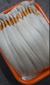 Venta al por mayor 100% Remy Virgen extensiones de cabello europeo de alta calidad de doble dibujado pelo indio en color rubio genio estilo recto - Product Image 4