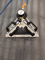 Caja de soldadura al vacío de prueba de soldadura de borde interior transparente completa de 3x90 grados, solución pionera diseñada con materiales de alta calidad