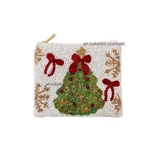 Monedero de Cuentas Navideño Nuevo y Moderno, Llegada 2025, Tema de Fiesta, Hecho a Mano, Personalización con Tus Diseños, Tendencia de Moda, Multiusos - Product Image 2