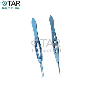 Pinzas Fechtner para Conjunctiva, Puntas de Anillo, Instrumentos Médicos Oftálmicos, CE, Procedimientos Quirúrgicos de Conjunctiva - Product Image 5